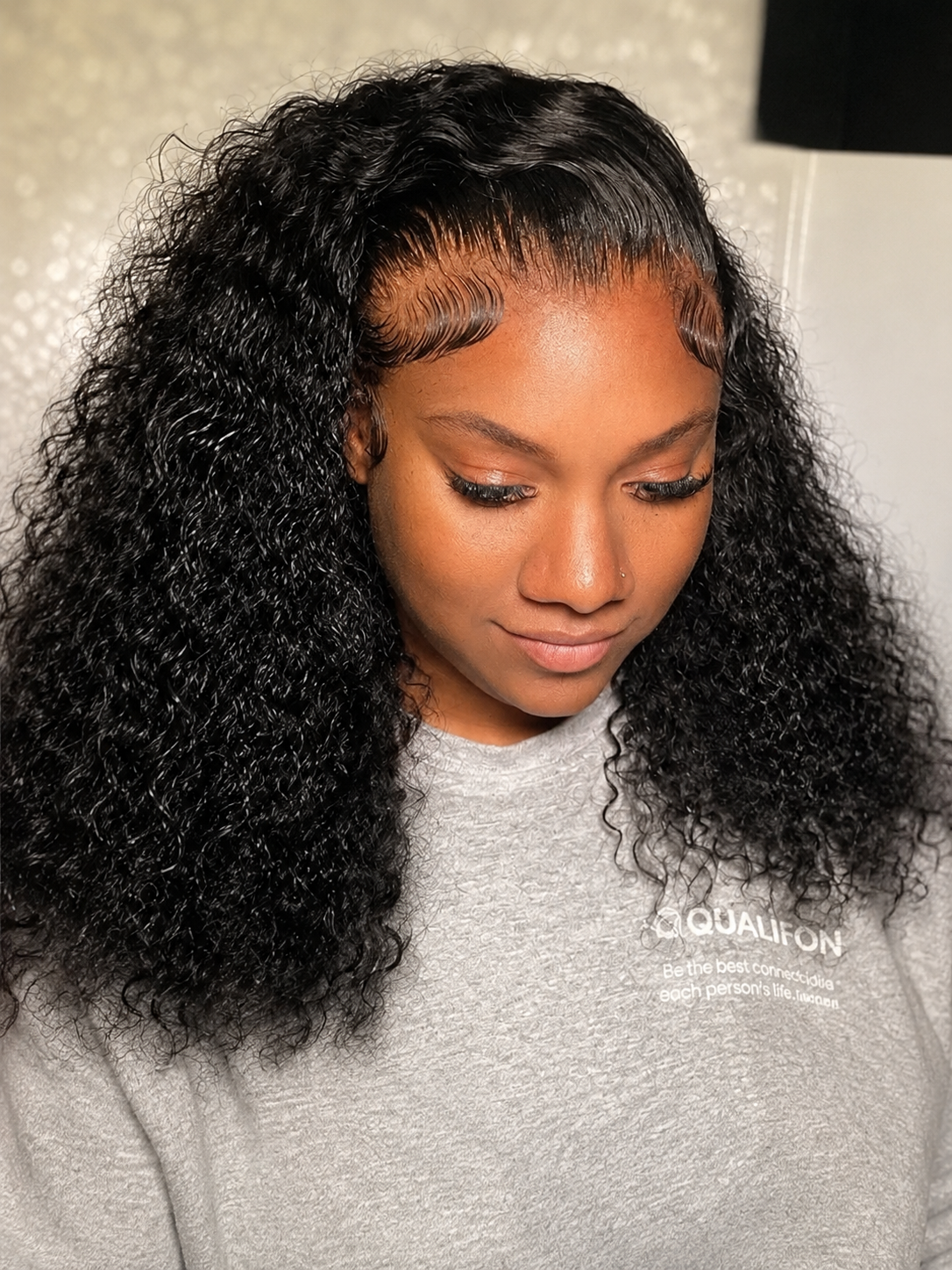 Curly Loose Deep Wave Short Bob