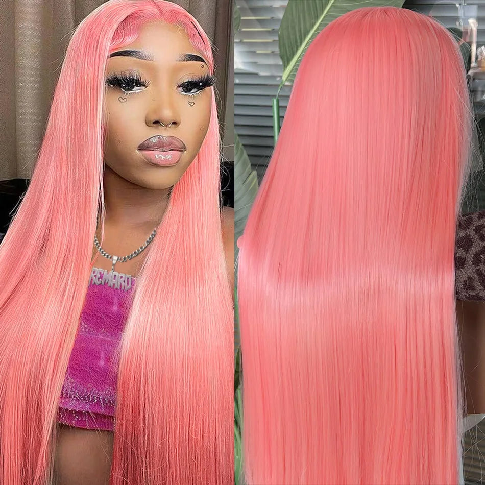 Pink Brazilian Wigs Original 250 Density