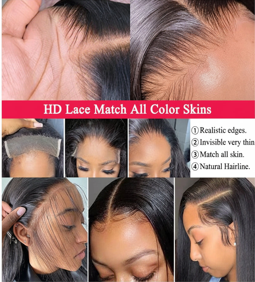Queen Hair Real HD Invisible Wigs