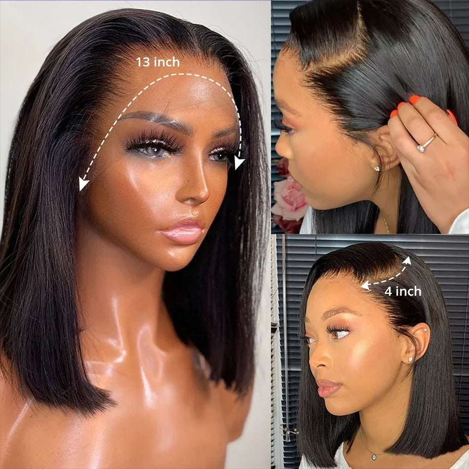 220% Density Bob Wigs