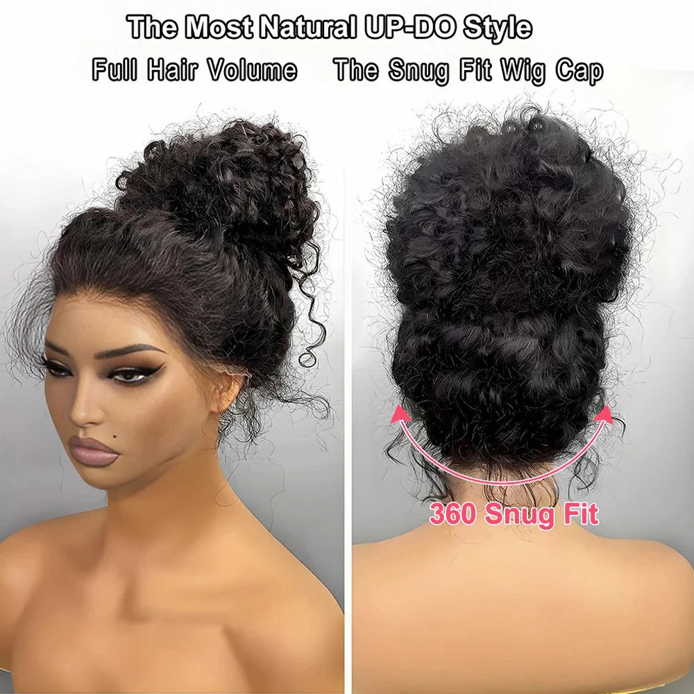 HD Full Lace Front Wigs Curly Wigs