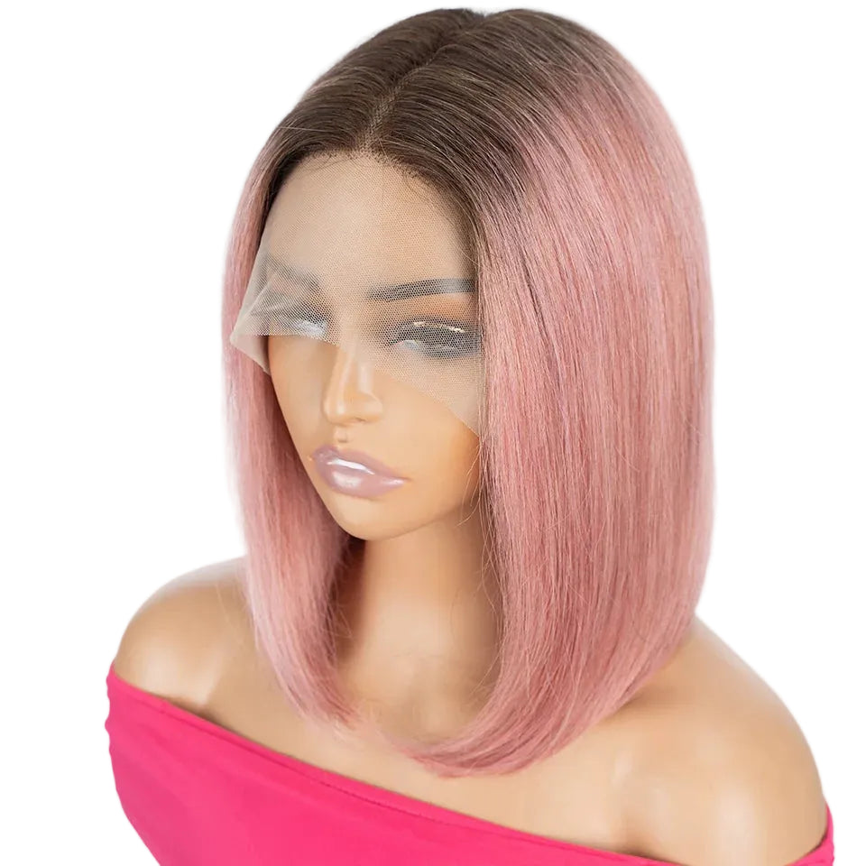 Veloura Highlight Brown Short Straight Bob