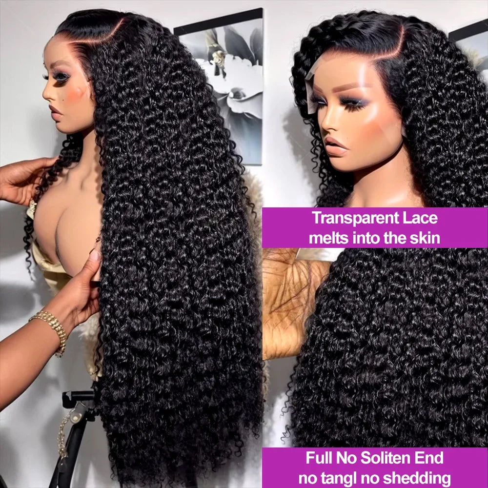 HD Curly Loose Deep Wave Lace Front Wigs