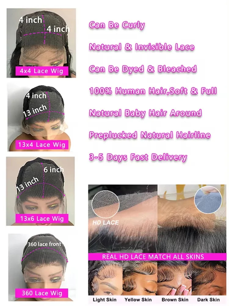 Red Lace Frontal Curly Wigs