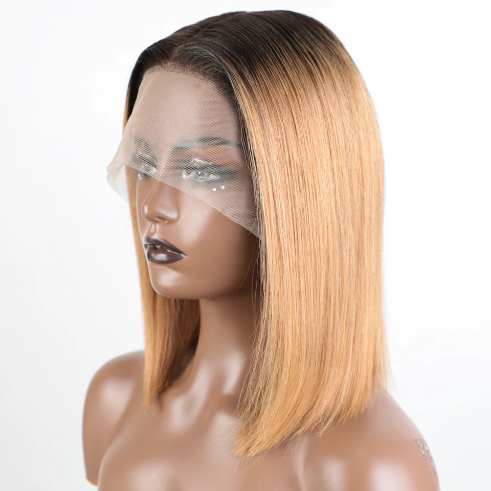 Veloura Highlight Brown Short Straight Bob