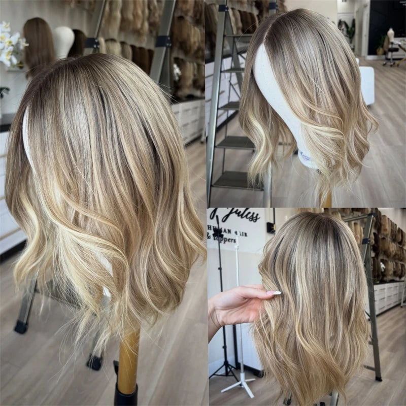 Natural Wave Glueless Short Wave Bob Wig