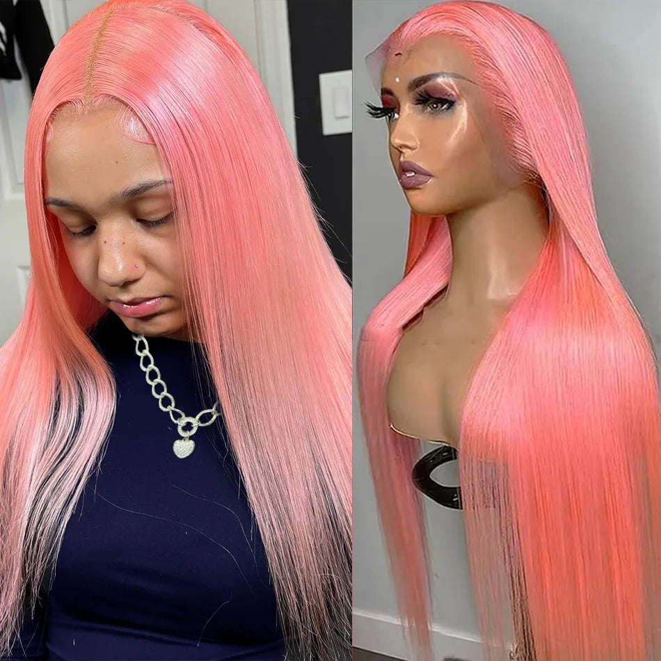 Pink Brazilian Wigs Original 250 Density