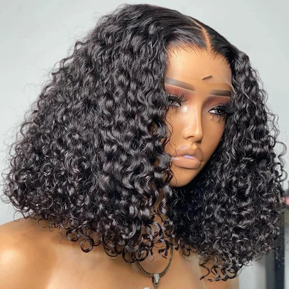 Curly Loose Deep Wave Short Bob