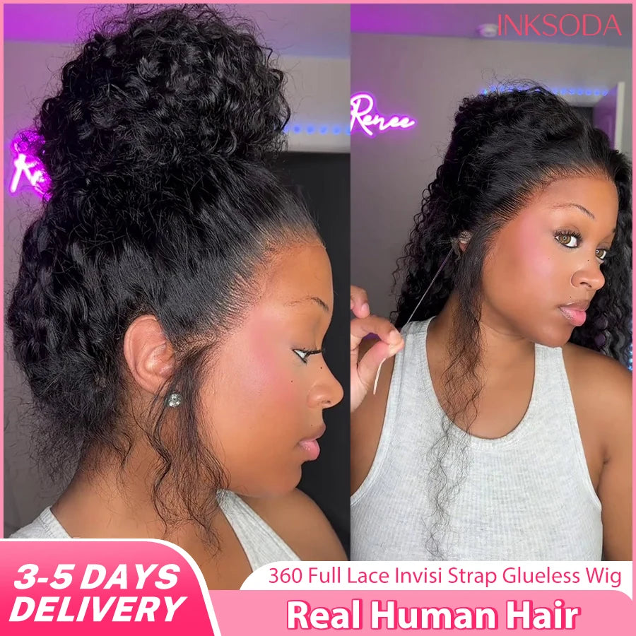HD Full Lace Front Wigs Curly Wigs