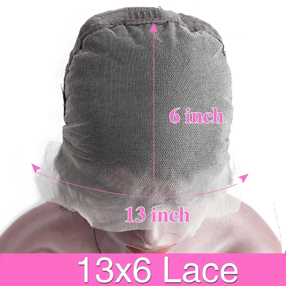 HD Chocolate Brown Bone Straight Lace Front Wigs